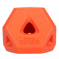 Dog Comets Treat Lock Cube Leckerchen Spender Würfelform Orange