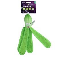 Dog Comets Alien Oktopus Apportierspielezug für Hunde grün M