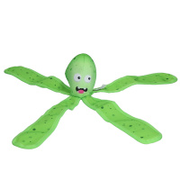 Dog Comets Alien Oktopus Apportierspielezug für Hunde grün L