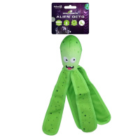 Dog Comets Alien Oktopus Apportierspielezug für Hunde grün L