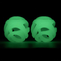 Chuckit! Air Glow Fetch Ball werfen und apportieren auch im Dunkeln S-2er Pack