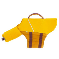 Hurtta Schwimmweste life savior eco honey gelb M | 15-20kg