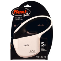 Flexi Hundeleine ONE FOR ALL  Onesize 5m Leine schwarz/weiß