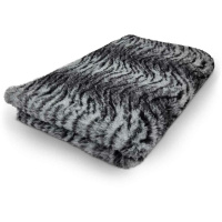 PITUPITA medizinische Hundedecke DryBed MedBed Vet Bed rutschfest Tiger grau/schwarz M 100x75