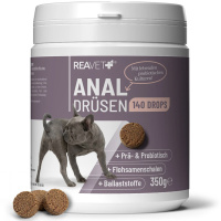 REAVET Analdrüsen Drops für Hunde 350g