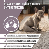 REAVET Analdrüsen Drops für Hunde 350g