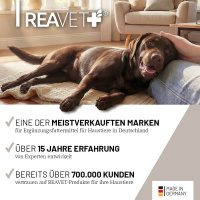 REAVET Zeolith VET Pulver unterstützt die Verdauung für Hunde