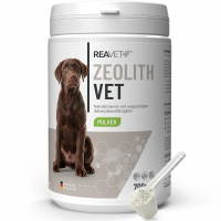 REAVET Zeolith VET Pulver unterstützt die Verdauung für Hunde 700g