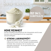 REAVET Zeolith VET Pulver unterstützt die Verdauung für Hunde 700g