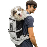 K9 Sport Sack® Knavigate Hunderucksack Lunar Rock-grau XL
