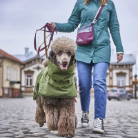 Hurtta Mudventure Coat ECO Regenmantel Forest oliv 35