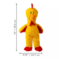 KONG Knots Huhn Kuscheltier für deinen Hund