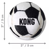 KONG Sport Ball Fußball-Sommer 2026 S 3Stk