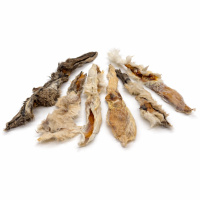 Kaninchenohren mit Fell aus Deutschland