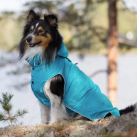 Rukka Pets Regenjacke Regenmantel Stream in blau