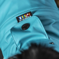 Rukka Pets Regenjacke Regenmantel Stream in blau 75 cm