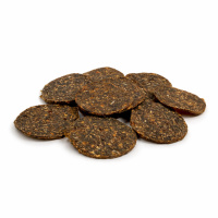 PITUPITA Straußenfleisch Taler Chips mit Karotte für Hunde 250g