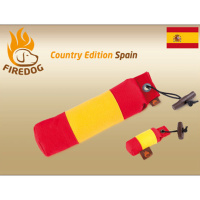 FIREDOG Länder Edition Dummy Apportierspaß für Hunde Spanien 500g