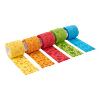 KRUUSE Fun-Flex Care Selbsthaftender Verband für Hunde 7,5CM/4,5M