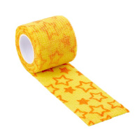 KRUUSE Fun-Flex Care Selbsthaftender Verband für Hunde 10CM/4,5M