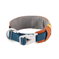 Woolly Wolf Alpha 360 Halsband für Hunde Deep Teal petrol M