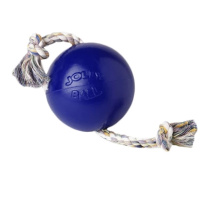 Jolly Romp-n-Roll Spielball mit Seil für Hunde