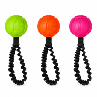Dog Comets AstroFlex Ball mit elastischem Band für...