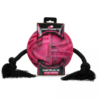 Dog Comets Nebula TUG Rope Ball mit Seil für Hunde 18cm
