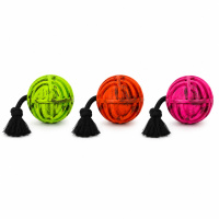 Dog Comets Nebula TREAT Rope Ball mit Seil für Hunde