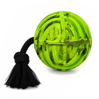 Dog Comets Nebula TREAT Rope Ball mit Seil für Hunde