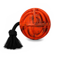 Dog Comets Nebula TREAT Rope Ball mit Seil für Hunde