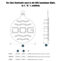 Dog Copenhagen Libra Slowfeeder Antischling Einsatz für Vega Bowl