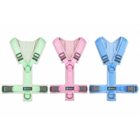 AnnyX Brustgeschirr Hundegeschirr Fun Candy Colors