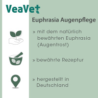 cdVet VeaVet Euphrasia Augenpflege für Hunde