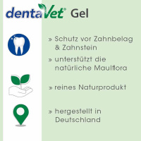 cdVet DentaVet Gel Zahngel für Hunde
