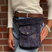NIJENS BARCELONA Canvas Multifunktionale Sidebag...
