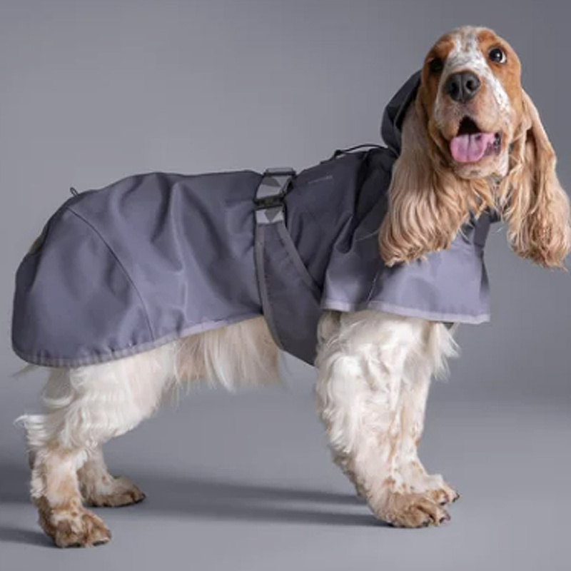 Hurtta Mudventure Reflective Coat reflektierender Regenmantel