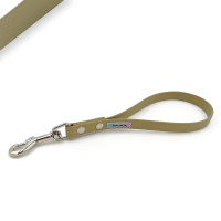PITUPITA Kurzf&uuml;hrer aus BioThane TN525 beige/schlamm